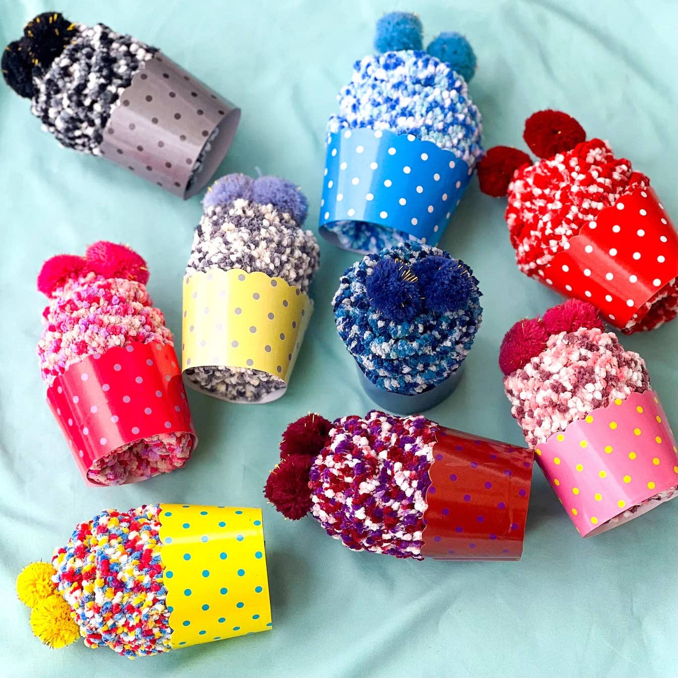 Cozy Cupcake Socks |: Blush/Pink(Plain)