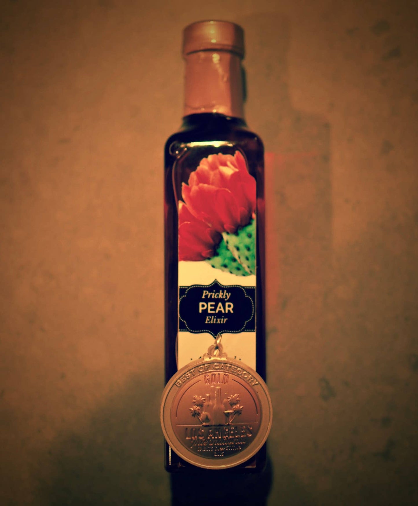 Prickly Pear Elixir. All Natural Cocktail & Soda Syrup.: Small - 2 oz/60mL
