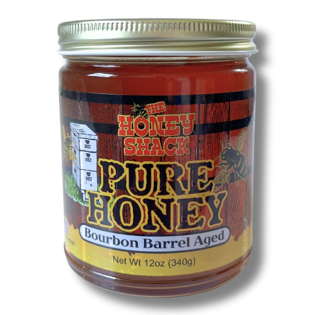 Bourbon Barrel Aged Honey 12 ounces