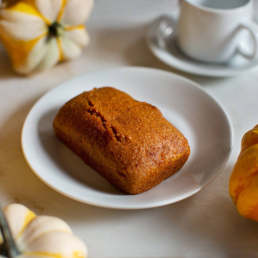 Gluten Free Vegan Mini Pumpkin Bread: 3 - Pack