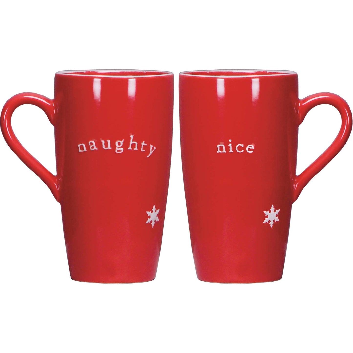 Naughty Or Nice Latte Mug