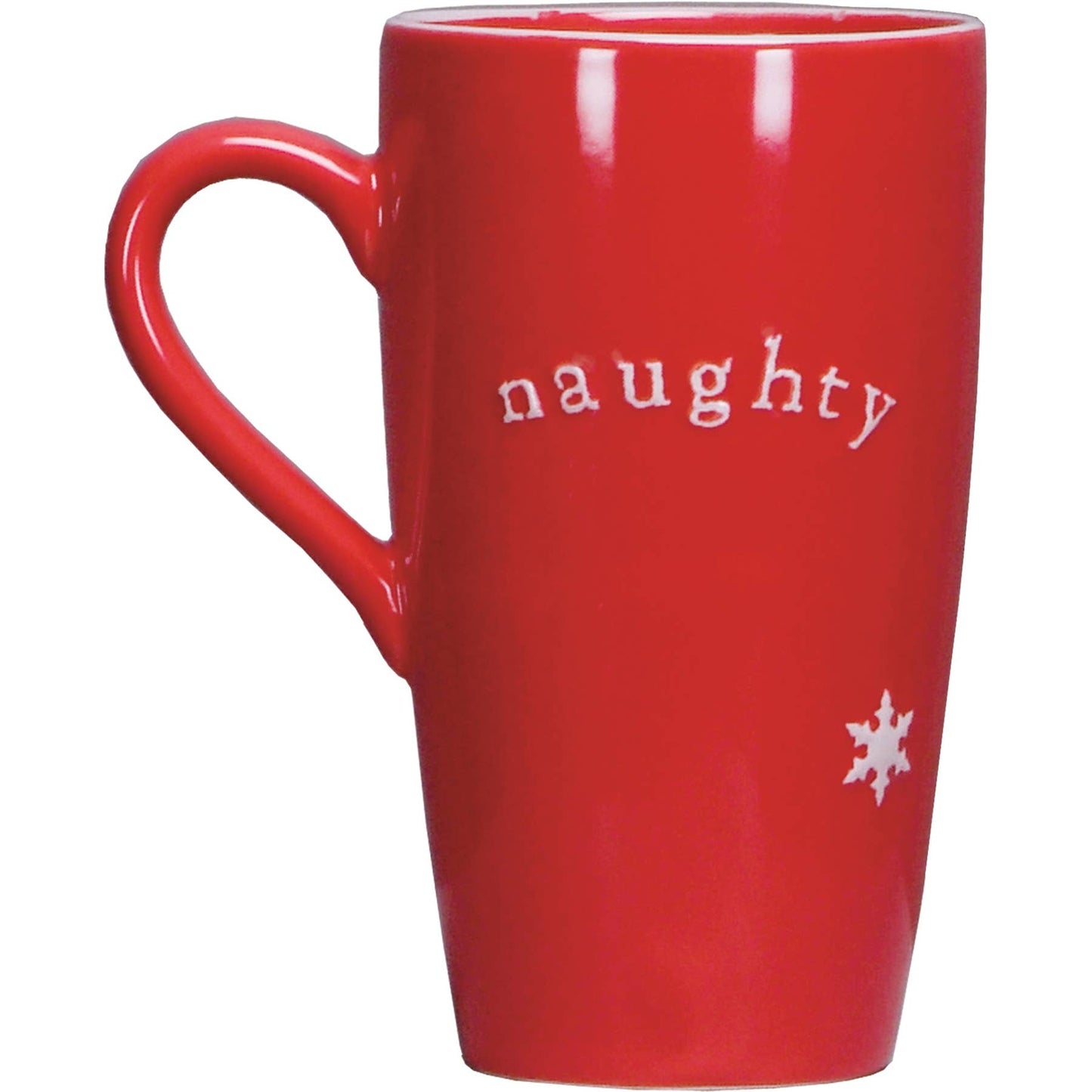 Naughty Or Nice Latte Mug