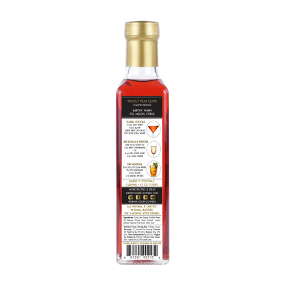 Prickly Pear Elixir. All Natural Cocktail & Soda Syrup.: Small - 2 oz/60mL