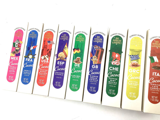 Hot Chocolate Travel the World Assorted Flavors