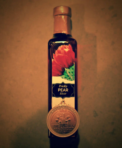 Prickly Pear Elixir. All Natural Cocktail & Soda Syrup.: Small - 2 oz/60mL