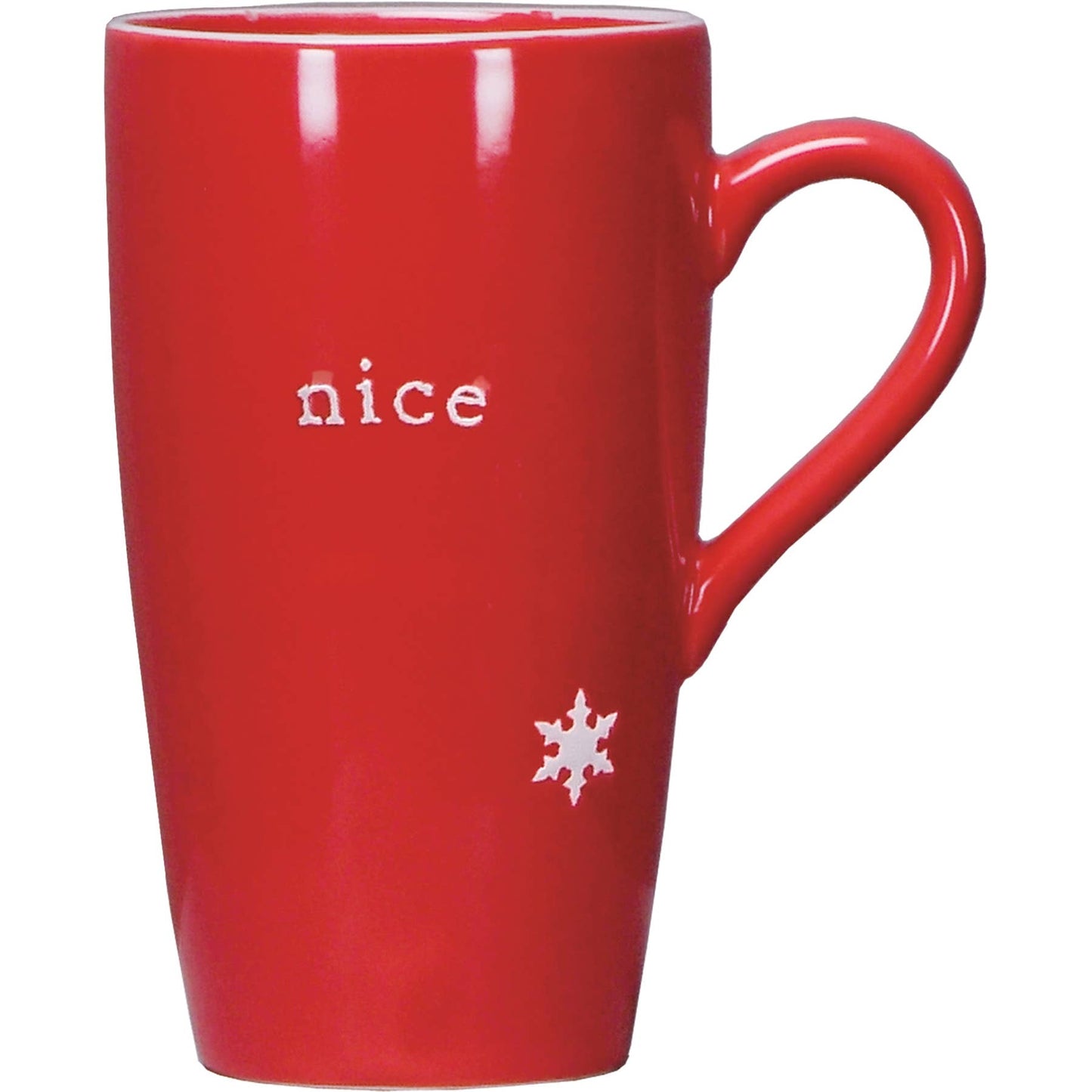 Naughty Or Nice Latte Mug