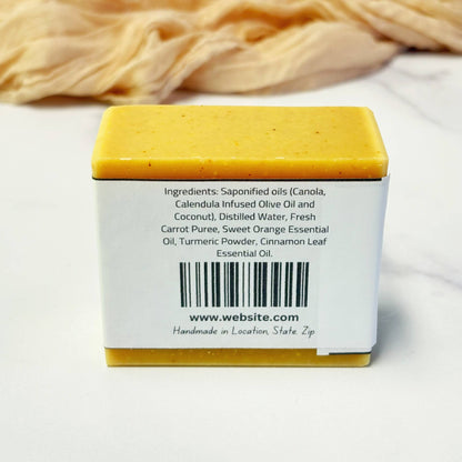 Turmeric & Carrot Soap Bar