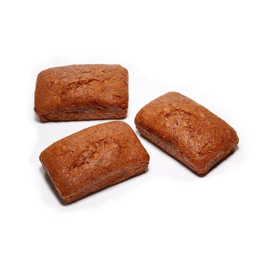 Gluten Free Vegan Mini Banana Bread: 3 - Pack