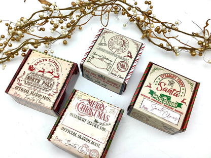 Letter from Santa Tea Box assorted Christmas Tea Packets