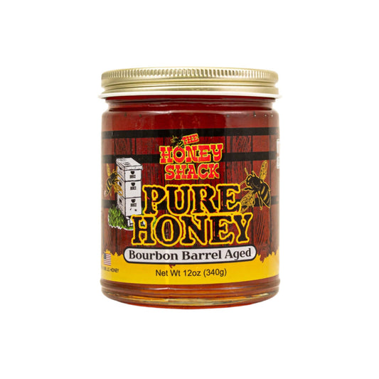 Bourbon Barrel Aged Honey 12 ounces