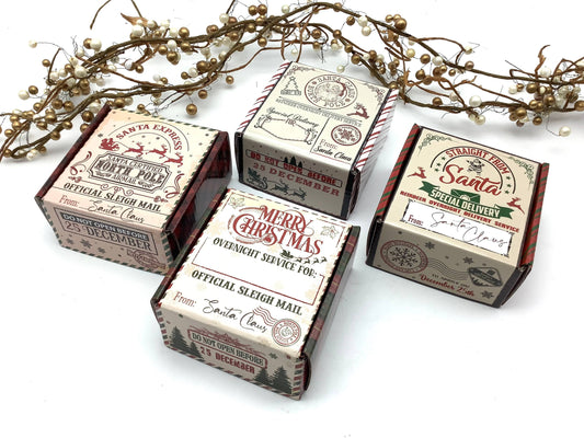Letter from Santa Tea Box assorted Christmas Tea Packets